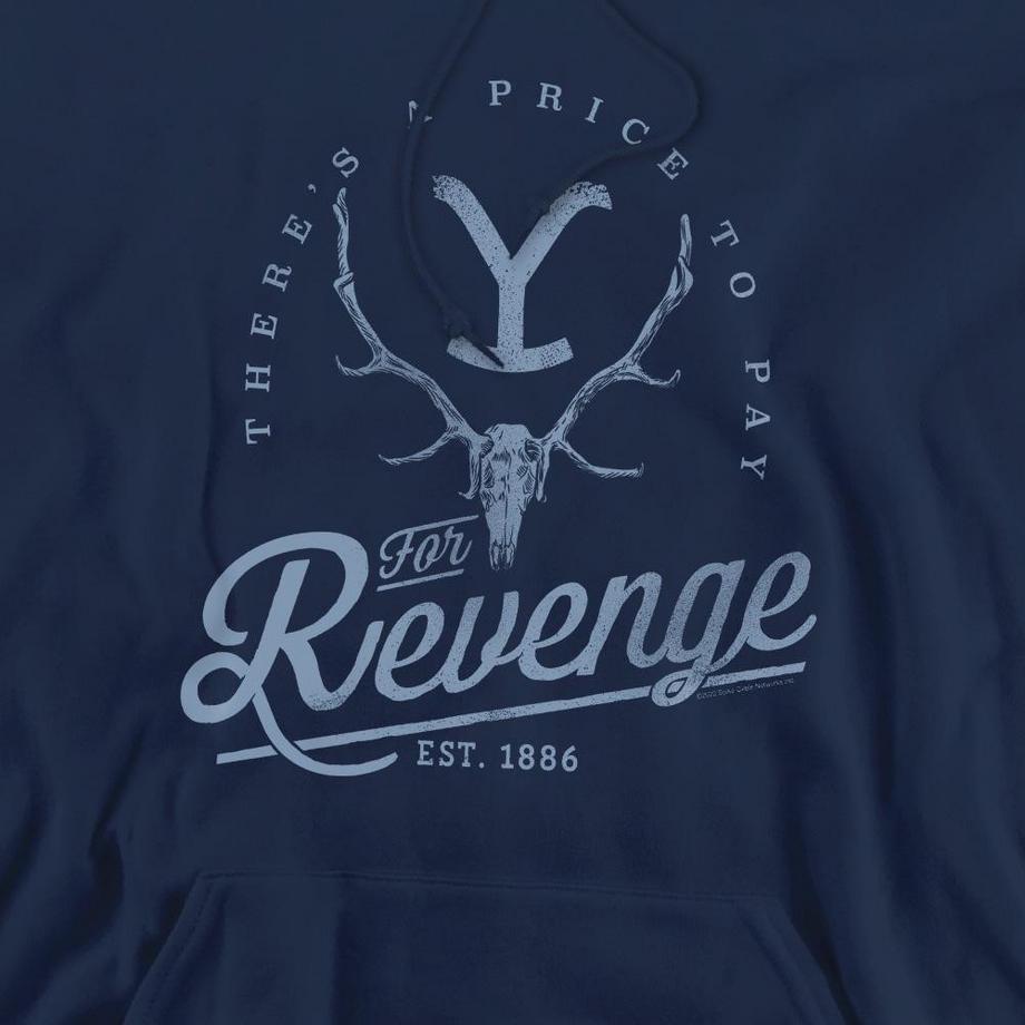 Yellowstone Sweat à capuche Revenge avec imprimé crâne  