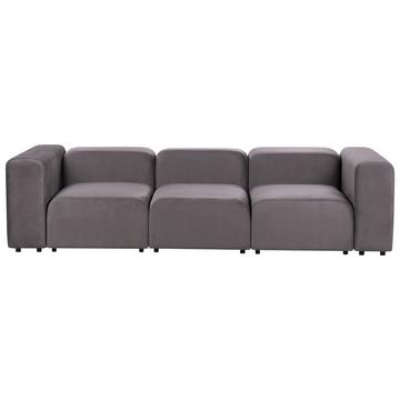 3 Sitzer Sofa aus Samtstoff Modern FALSTERBO