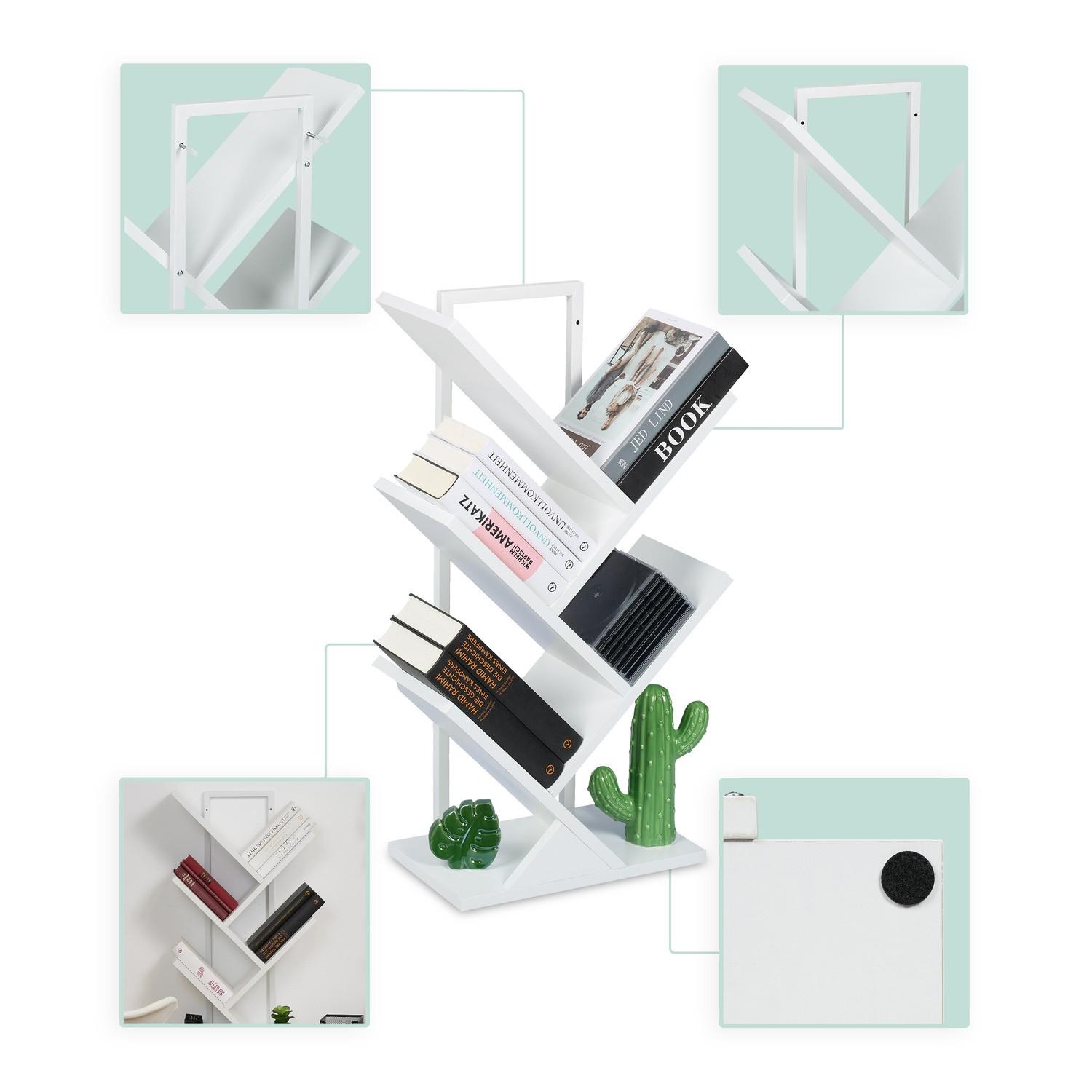 Northix Bücherregal 4 Fächer  