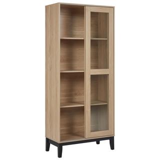 Beliani Vitrine en verre en MDF Scandinave RUMSON  