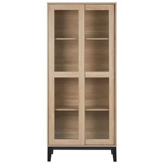 Beliani Vitrine en verre en MDF Scandinave RUMSON  