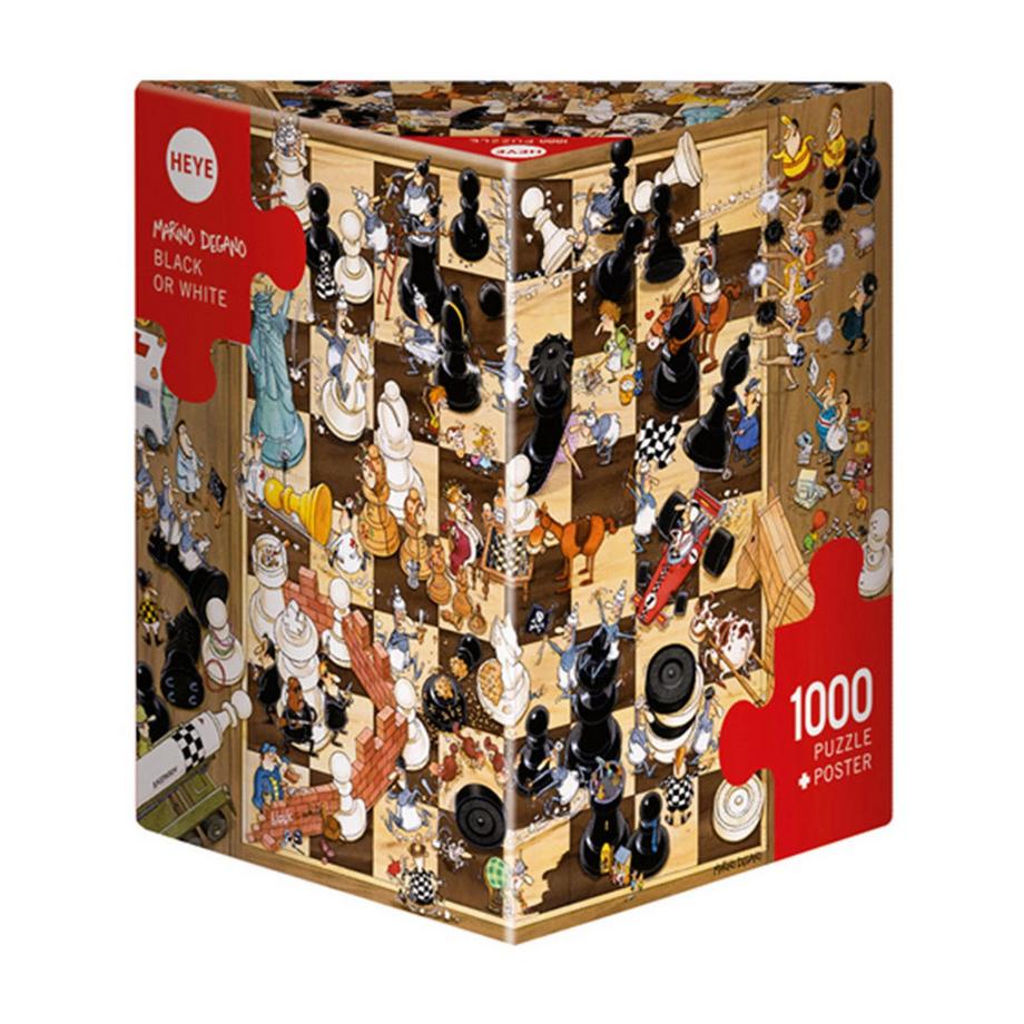 Heye  Puzzle Black or White (1000Teile) 