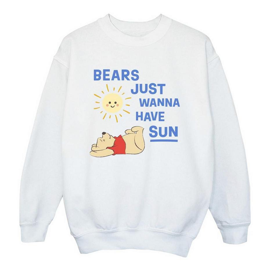 Disney  Bears Just Wanna Have Sun Sweatshirt 