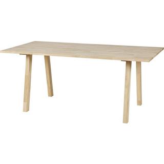 mutoni Structure de table Tablo en chêne forme A (lot de 2)  