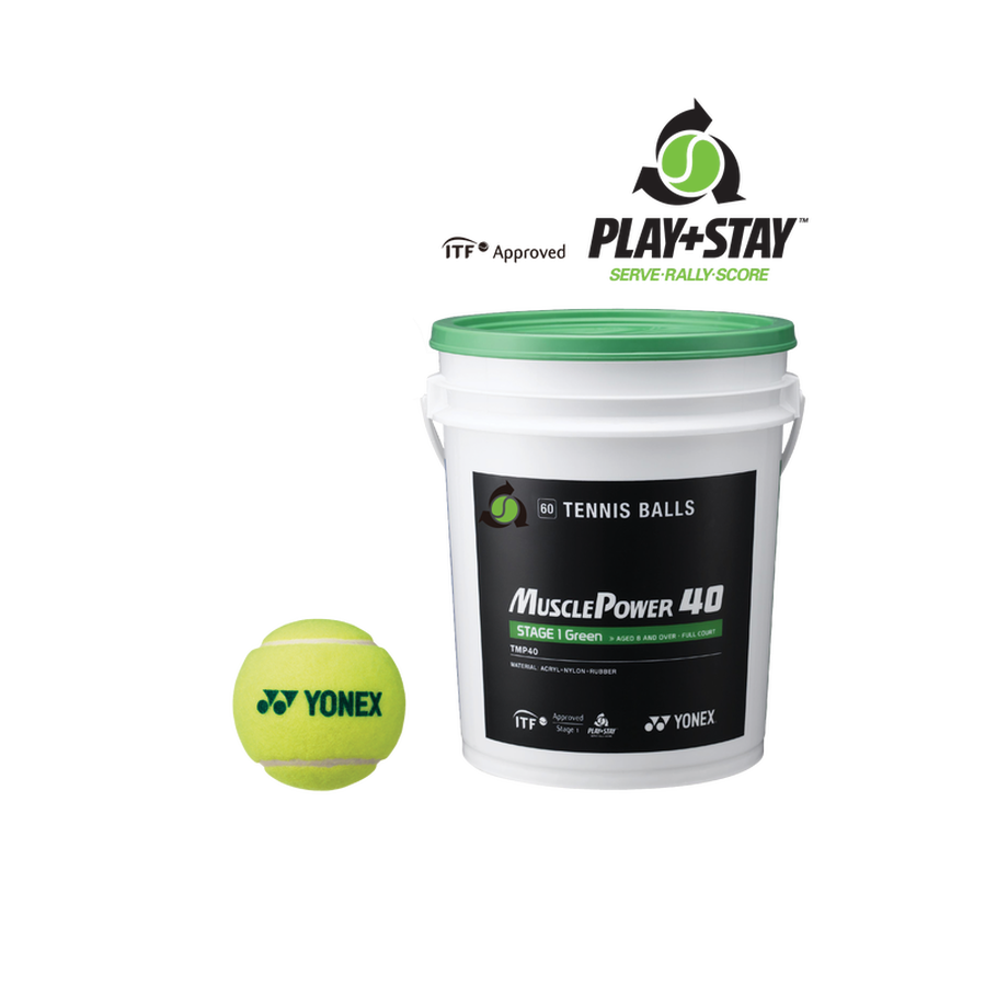 YONEX  Muscle Power 40 Kinderbälle 60 Stück 