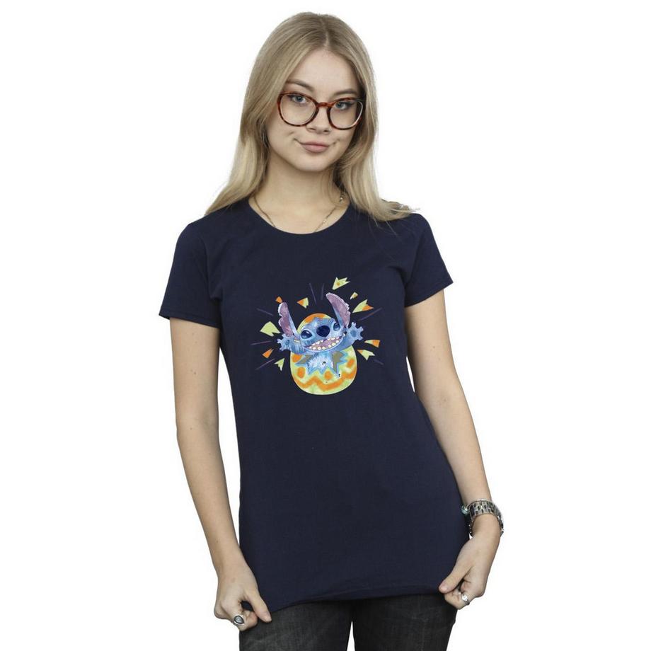 Disney Stitch T-Shirt Oeuf de Pâques  