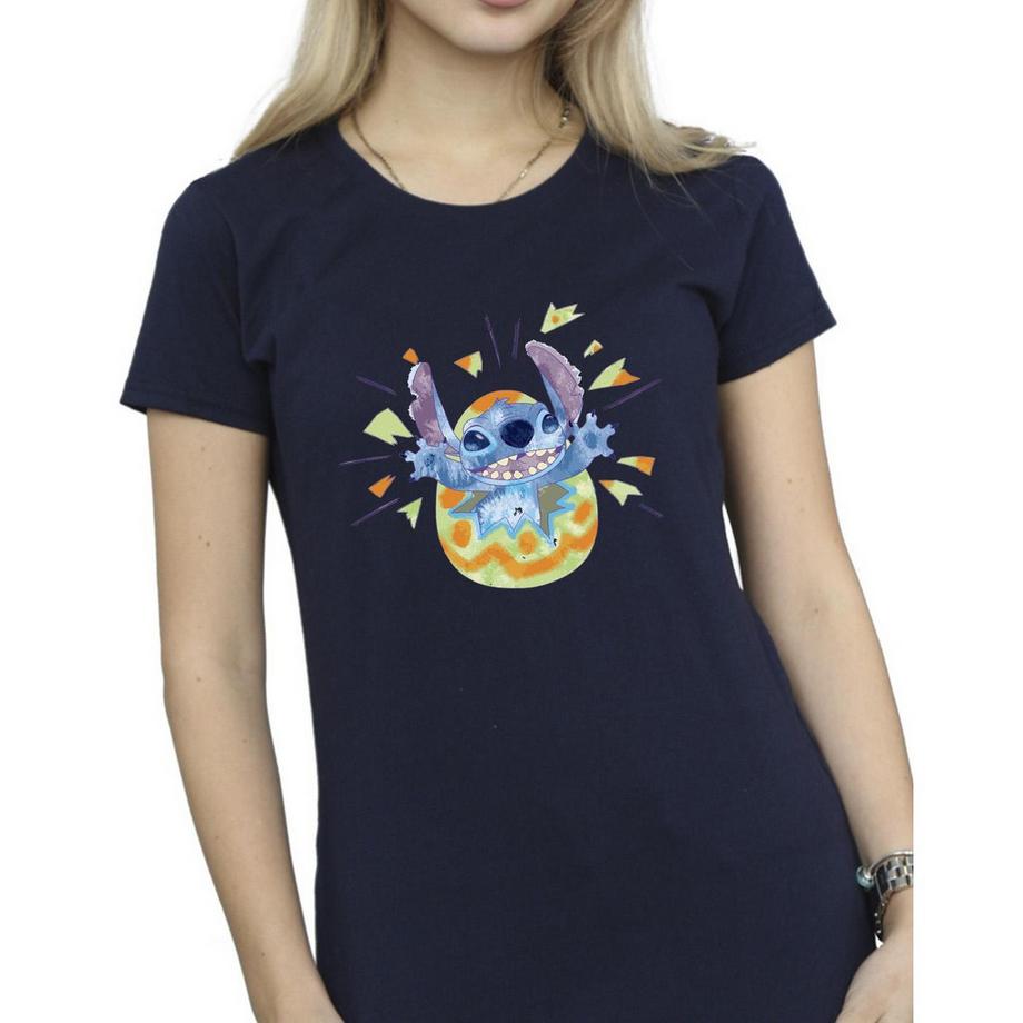Disney Stitch T-Shirt Oeuf de Pâques  