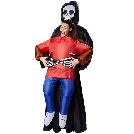 Tectake  Costume de la Mort Gonflable Adulte Unisexe 