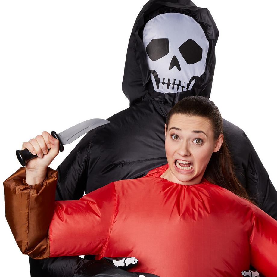 Tectake  Costume de la Mort Gonflable Adulte Unisexe 
