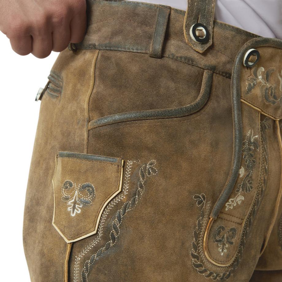 Tectake  Pantalon en cuir MORITZ 