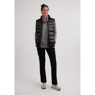 CASH-MERE.CH Gilet in Piumino Fodera Cashmere Effetto Lucido  