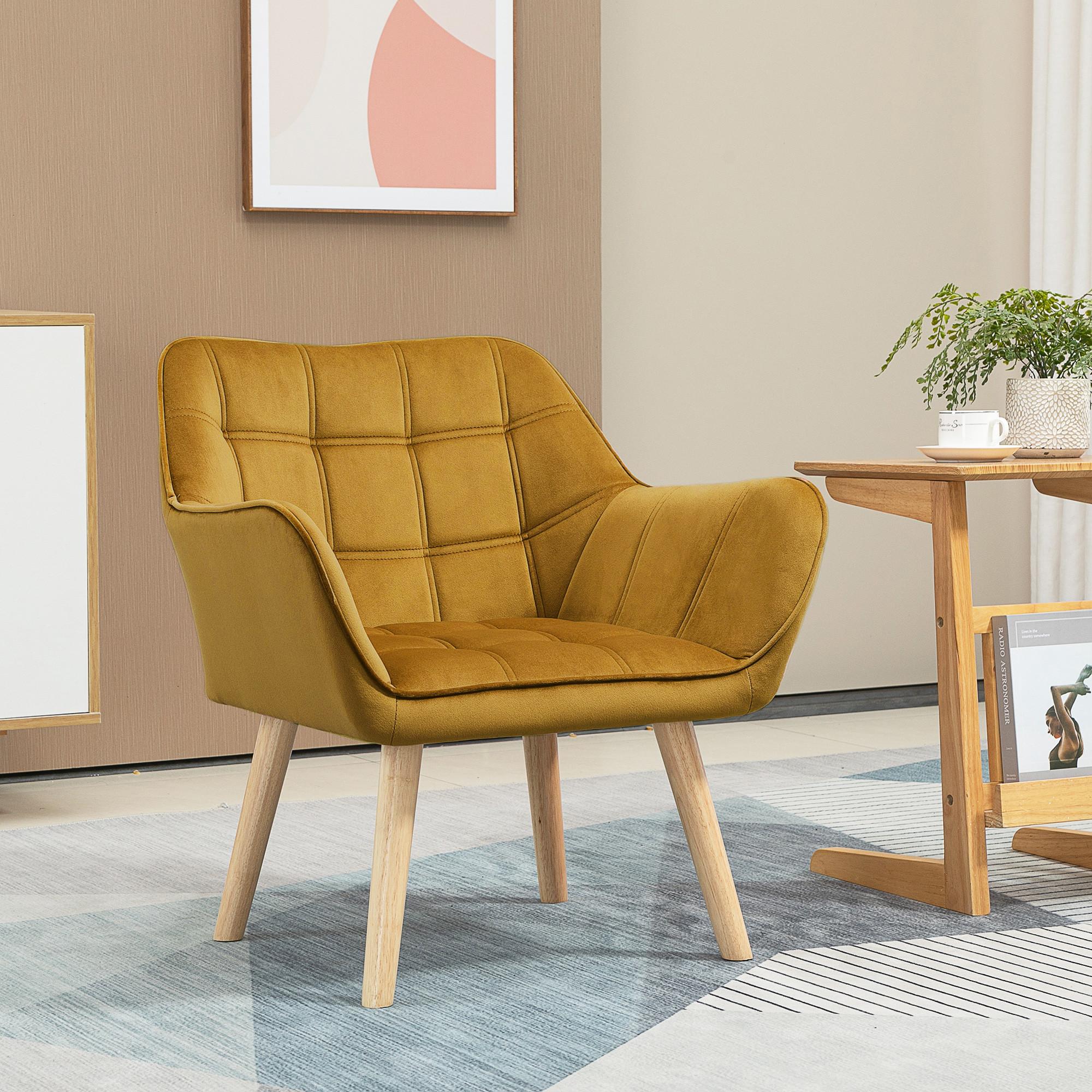 HOMCOM Fauteuil simple  