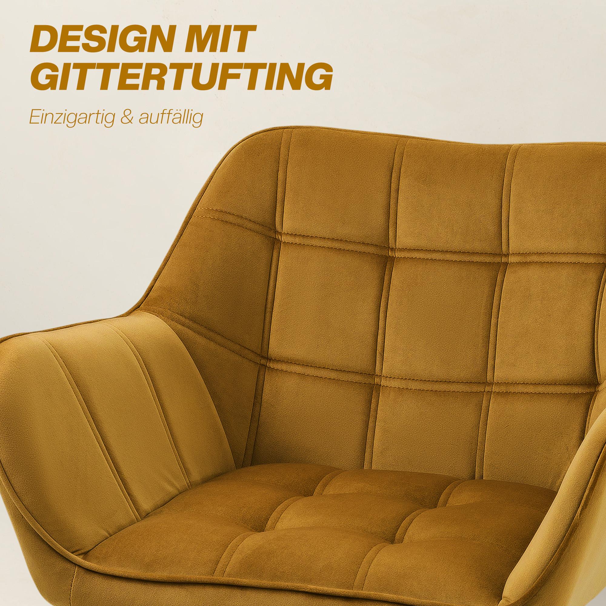 HOMCOM Fauteuil simple  