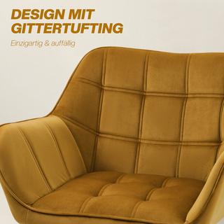 HOMCOM Fauteuil simple  