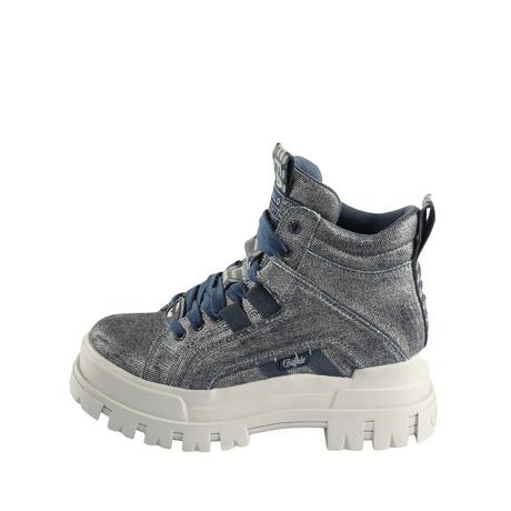 Buffalo  bottines aspha nc mid - vegan denim 