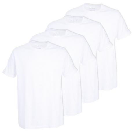 TOM TAILOR Lucky T Pack de 4 T-shirt Coupe Confortable  