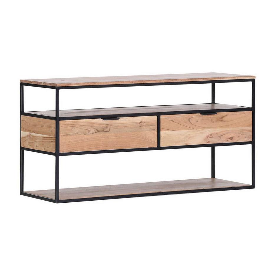 mutoni Lowboard Deluxe Gold nature 120x60  