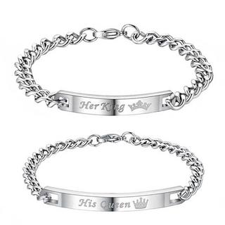 eStore  Bracelets Couple - Son Roi / Sa Reine 