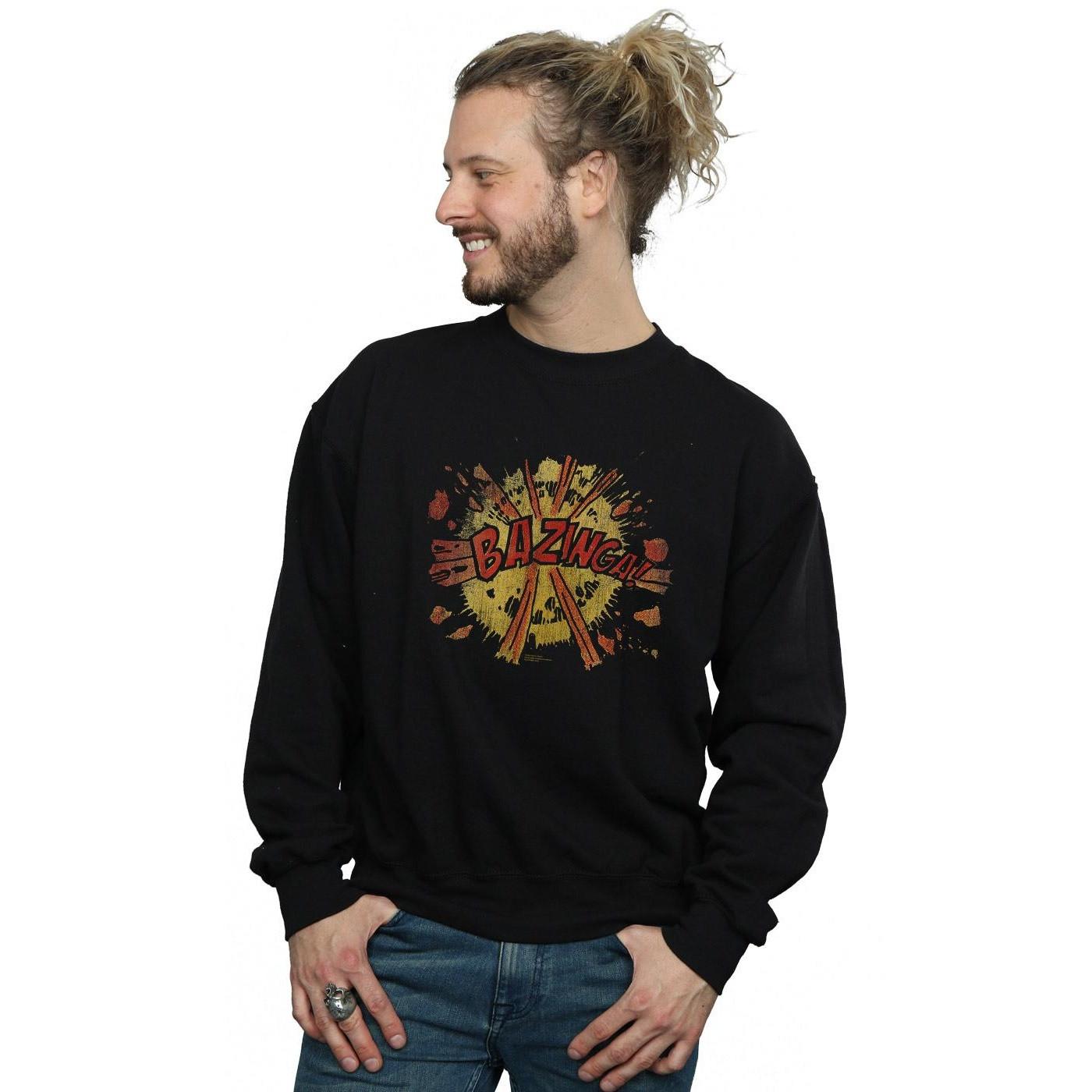 The Big Bang Theory Bazinga Sweatshirt Col Rond  