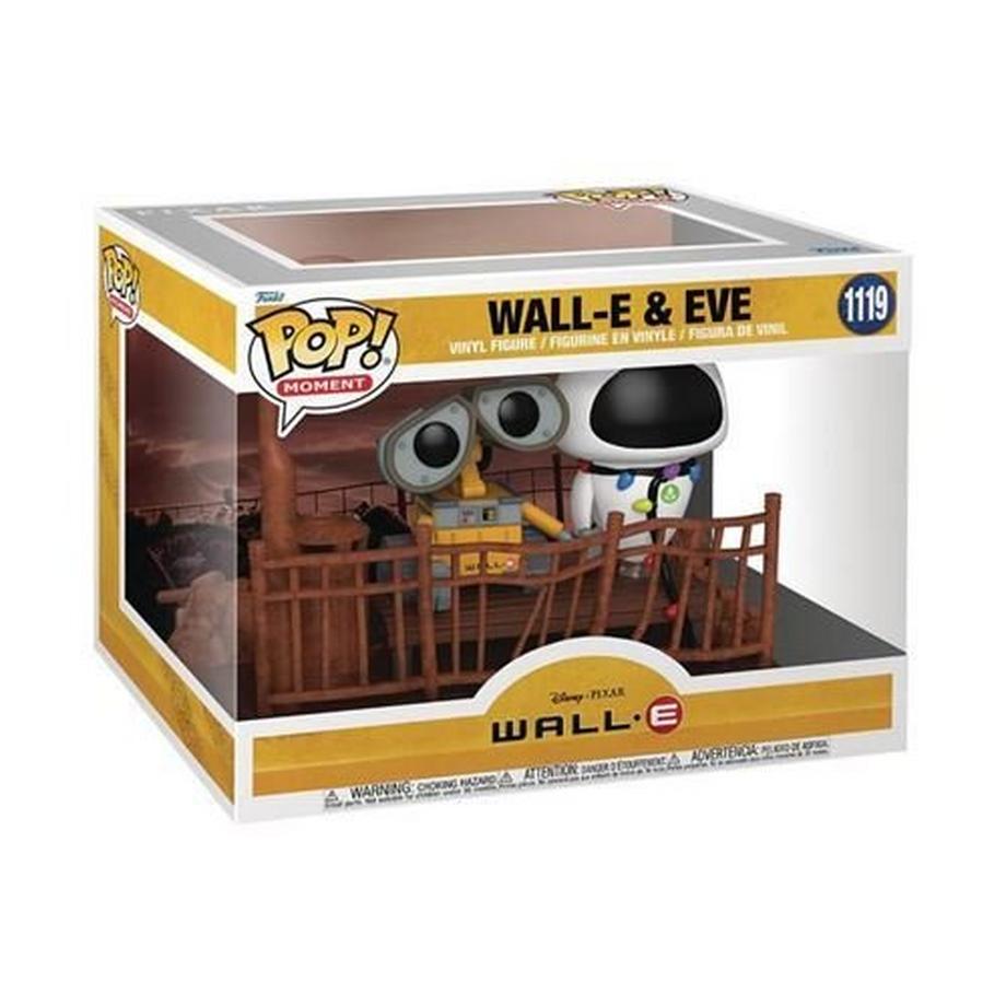Funko  Figurine Funko Pop Moment Disney Pixar Wall-E et Eve 