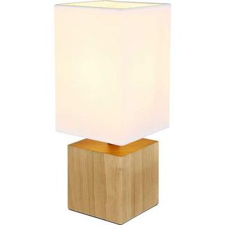 mutoni Lampe à poser Valentino bois naturel 1xE27  