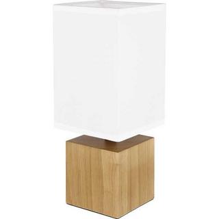 mutoni Lampe à poser Valentino bois naturel 1xE27  