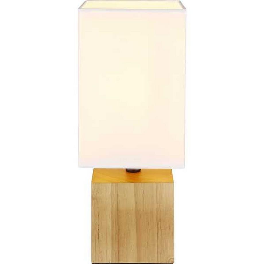 mutoni Tischleuchte Valentino Holz naturfarben 1xE27  