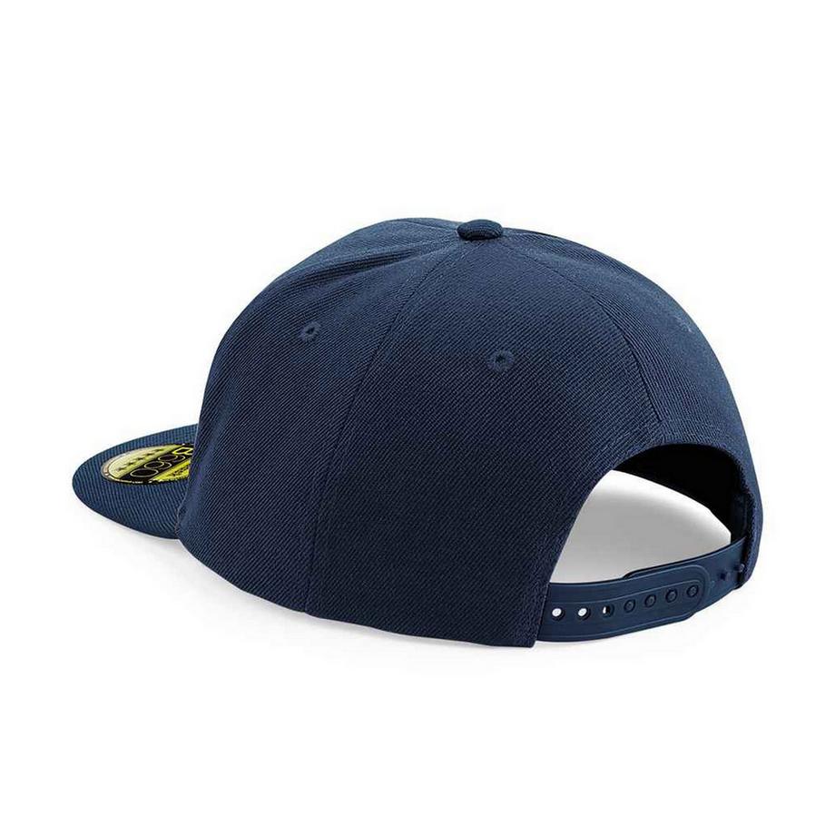 Beechfield Original Snapback Flacher Schirm Mütze  