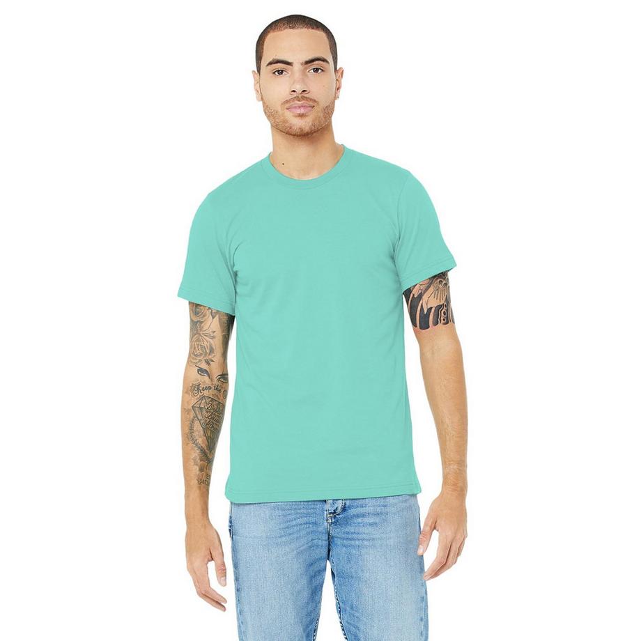 Bella + Canvas Maglietta Jersey Canvas Girocollo Maniche Corte  