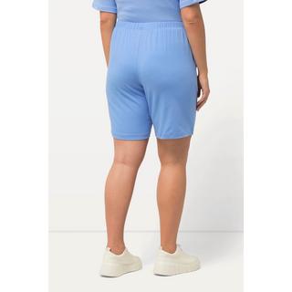 Ulla Popken  Shorts di jersey con tasche e cintura elastica 