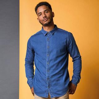 AWDis  So Denim Jack Jeans Shirt 