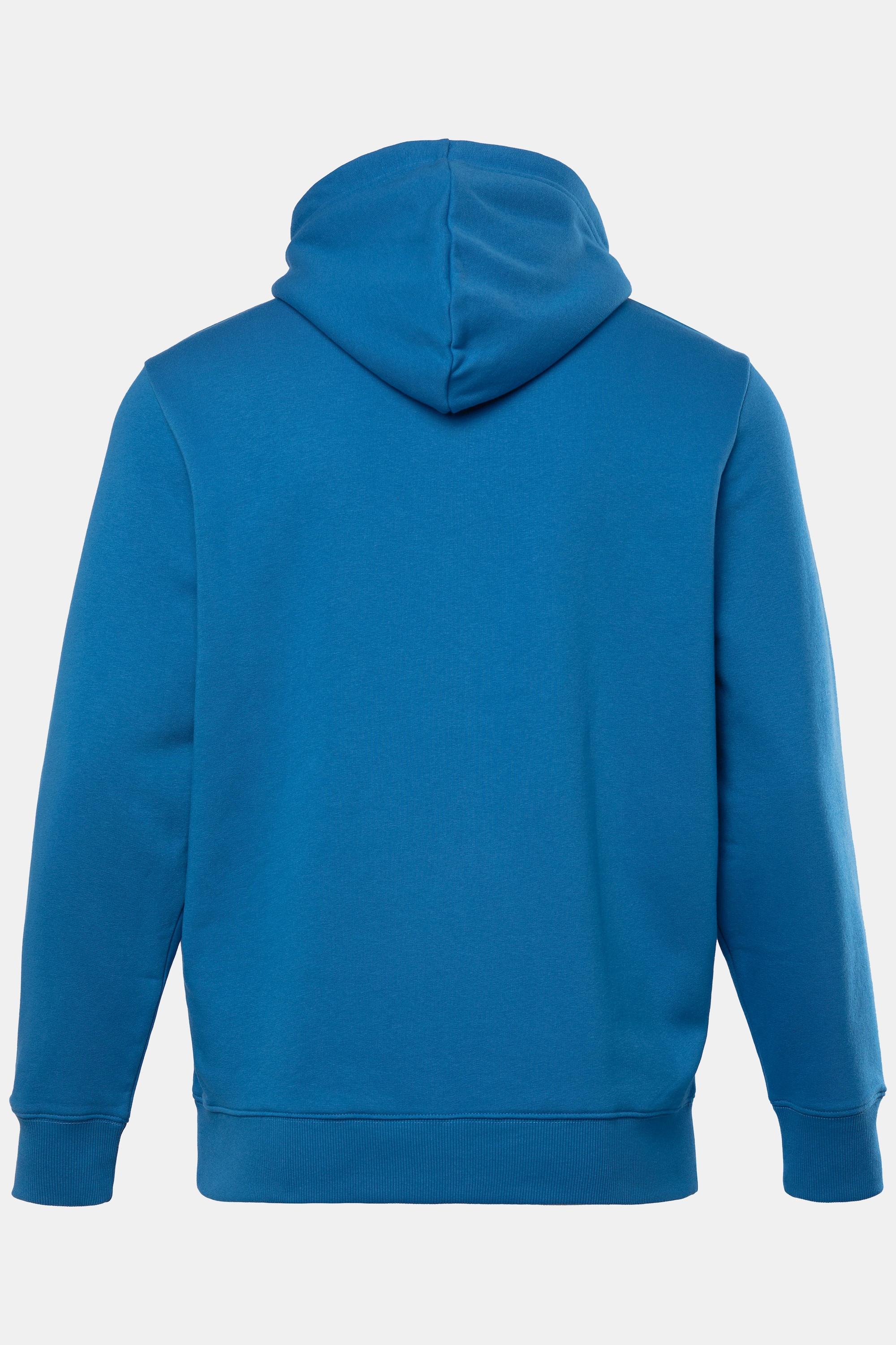 JP1880 Hoodie Brust-Print Kängurutasche  