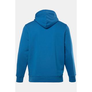 JP1880 Hoodie Brust-Print Kängurutasche  