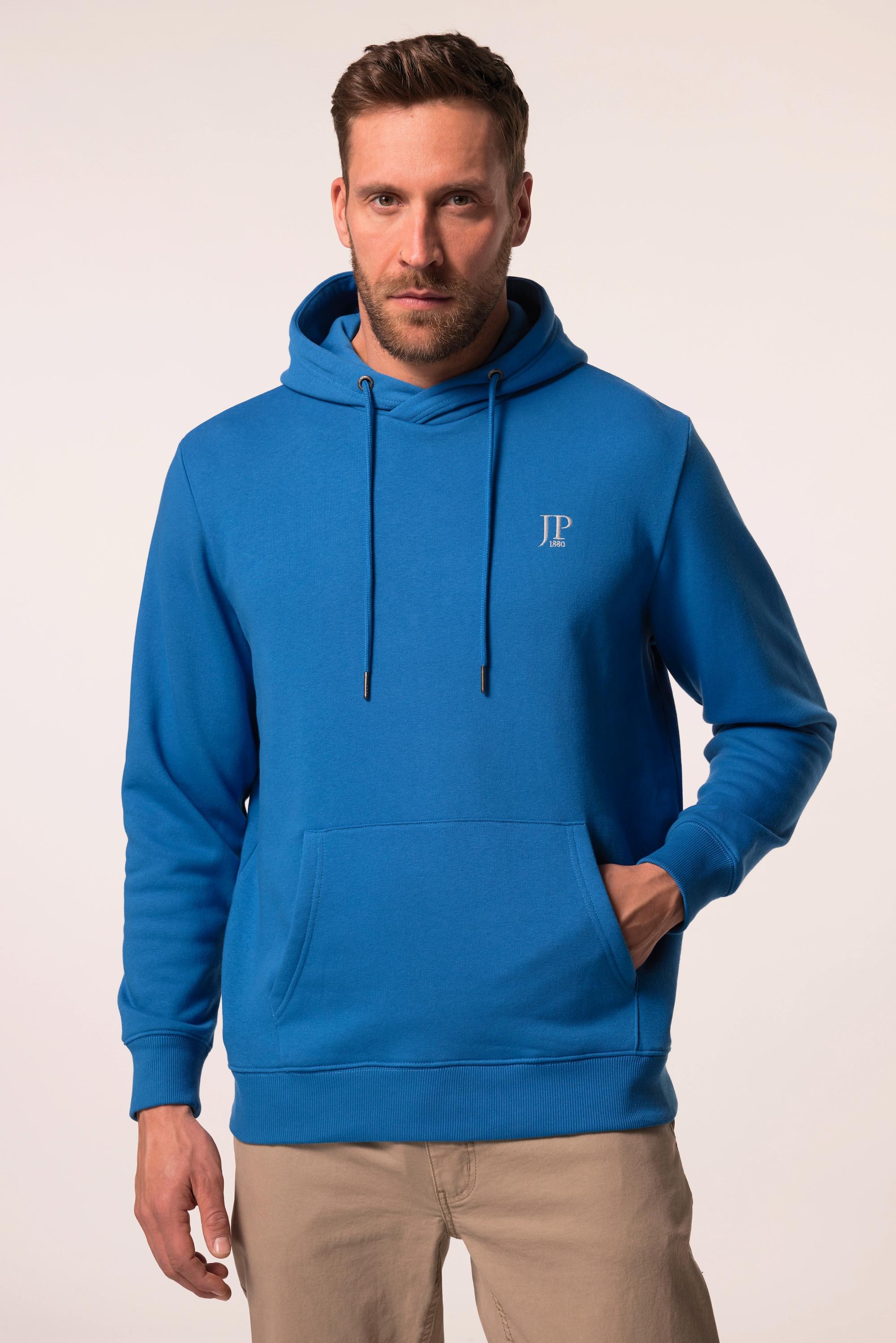 JP1880 Hoodie Brust-Print Kängurutasche  