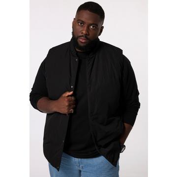 Gilet trapuntato con colletto alto e materiale riciclato, fino alla tg. 8XL