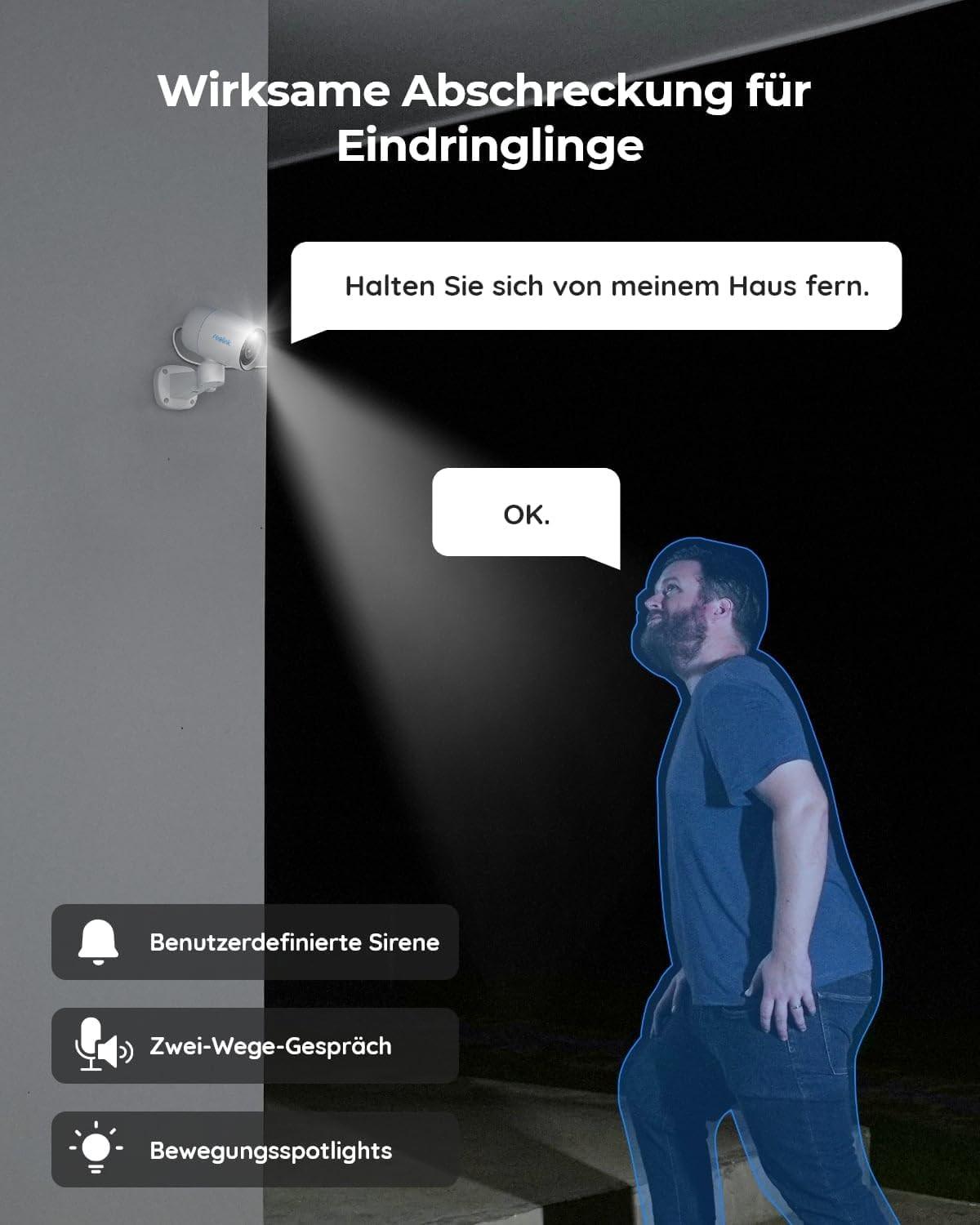 Reolink  P330P Telecamera 4K PoE per esterni 