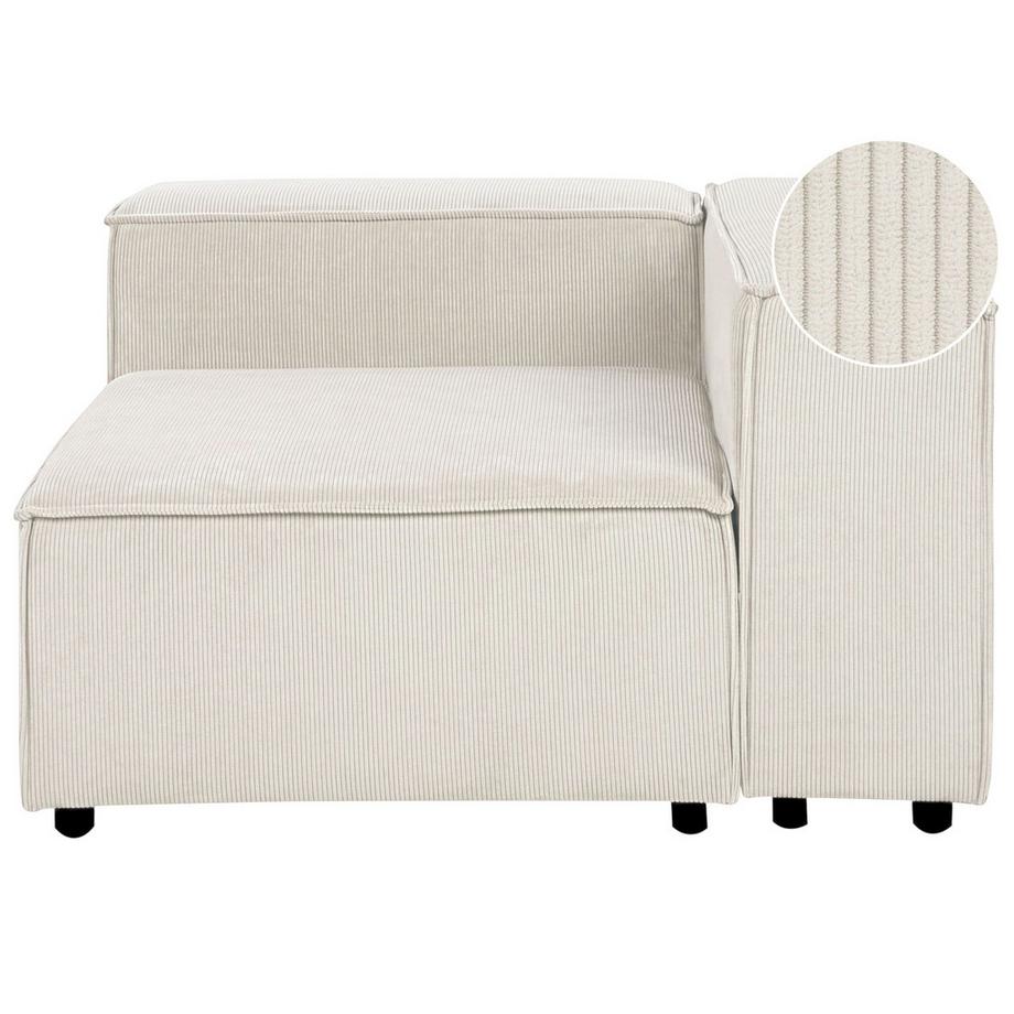 Module d'angle à gauche en Velours côtelé  ARDAL