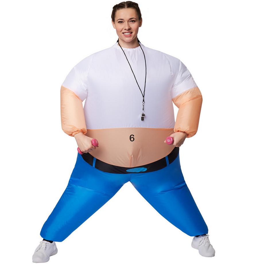 Tectake  Costume autogonfiabile da personal trainer 