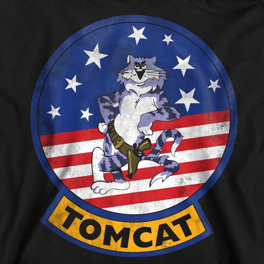 Top Gun Tomcat Bedrucktes Sweatshirt  