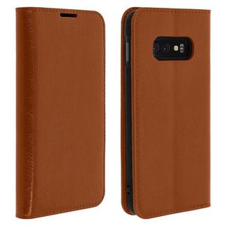 Avizar  Cover Echtleder Galaxy S10e Hellbraun 