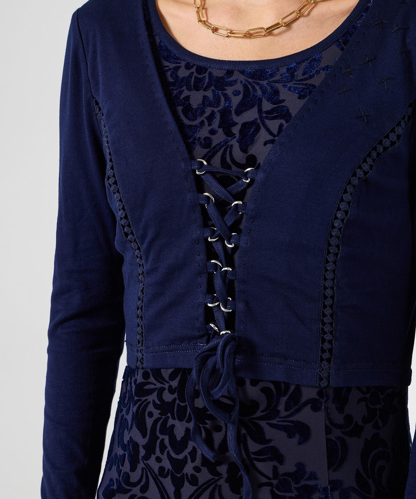 Joe Browns Tunica Devoré con Allacciatura  