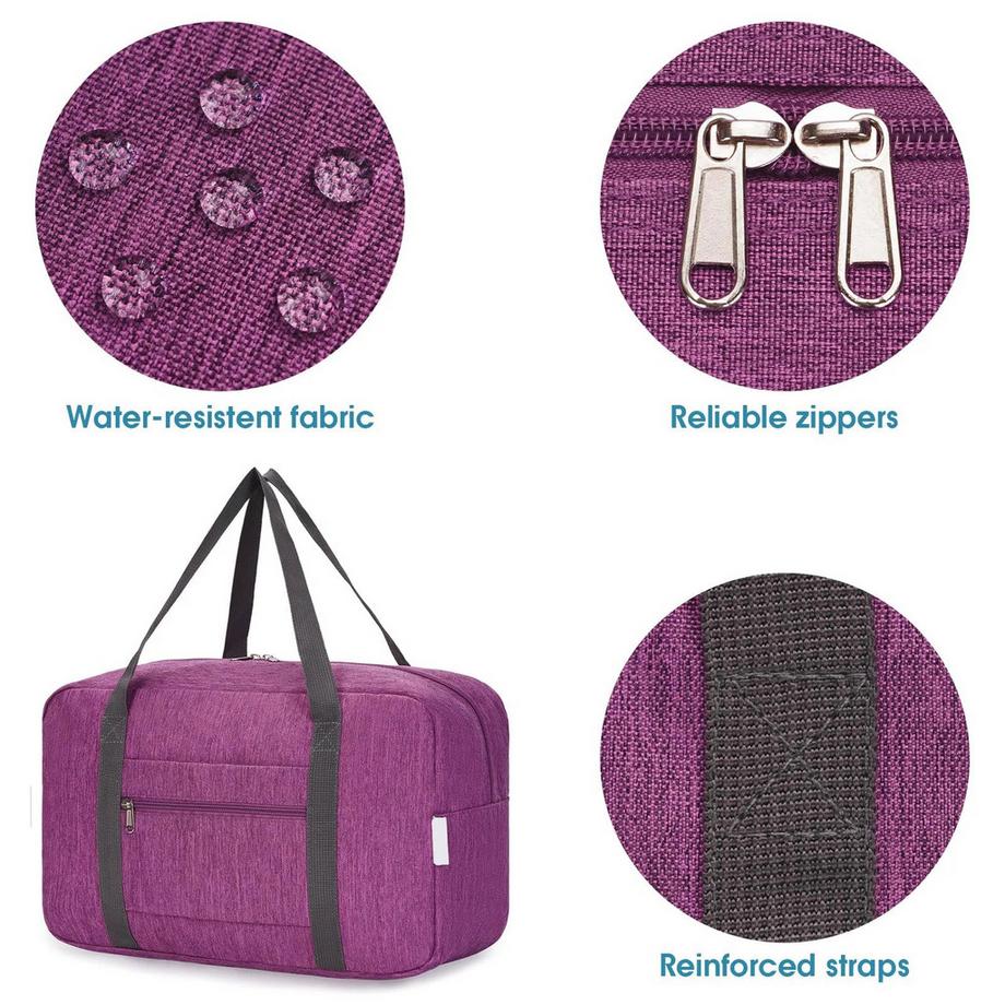 Only-bags.store Handgepäck, Handgepäck fürs Flugzeug, Faltbare Reisetasche, Weekender-Tasche  