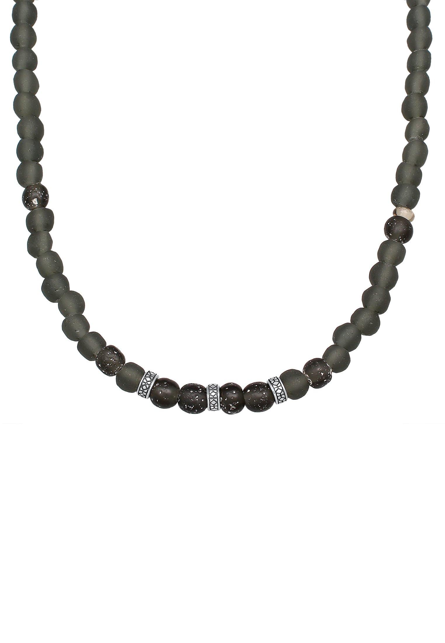 Kuzzoi Halskette Recycelte Glas Olive Perlen Beads online - 925 | MANOR Silber kaufen