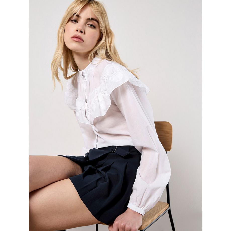 APRICOT Mini-Skort mit Faltenwurf  