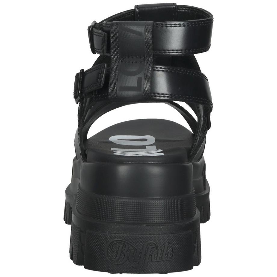 Buffalo Aspha GLD Gladiator Plateau Sandalen  