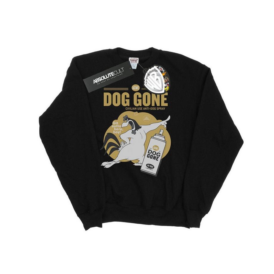 LOONEY TUNES Dog Gone Imprimé Sweatshirt Coupe Slim  