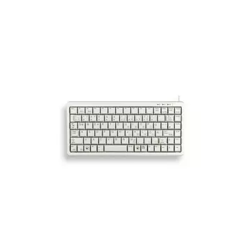 G84-4100 Tastatur USB QWERTY US Englisch Grau