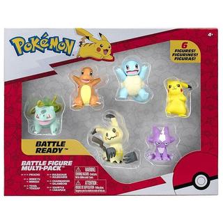 jazwares  Pokémon Battle Figuren 6-Pack 