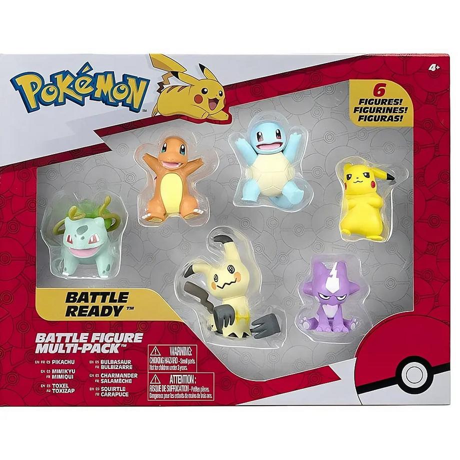 Pokémon Battle Figuren 6-Pack