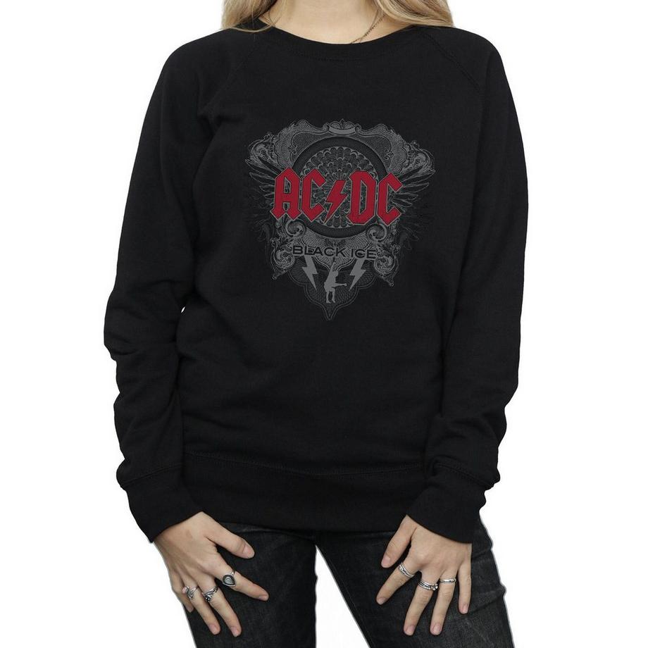 AC/DC ACDC Black Ice Sweatshirt Imprimé  